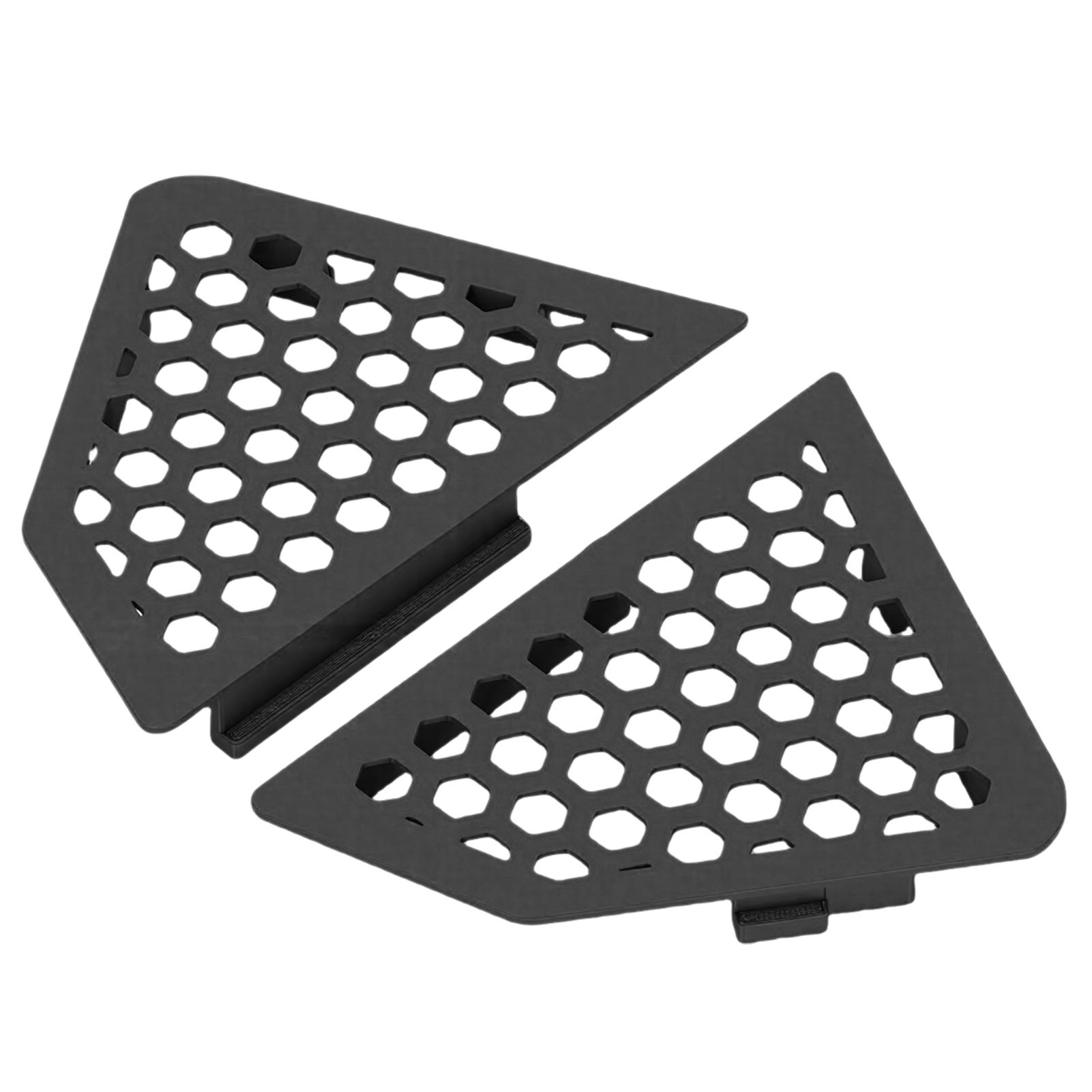 1 Paar Kunststoff-kraftstofftank-seitenabdeckungen (links Und Rechts) Für Ryker 600/900 Ace Rally Sport (schwarz).