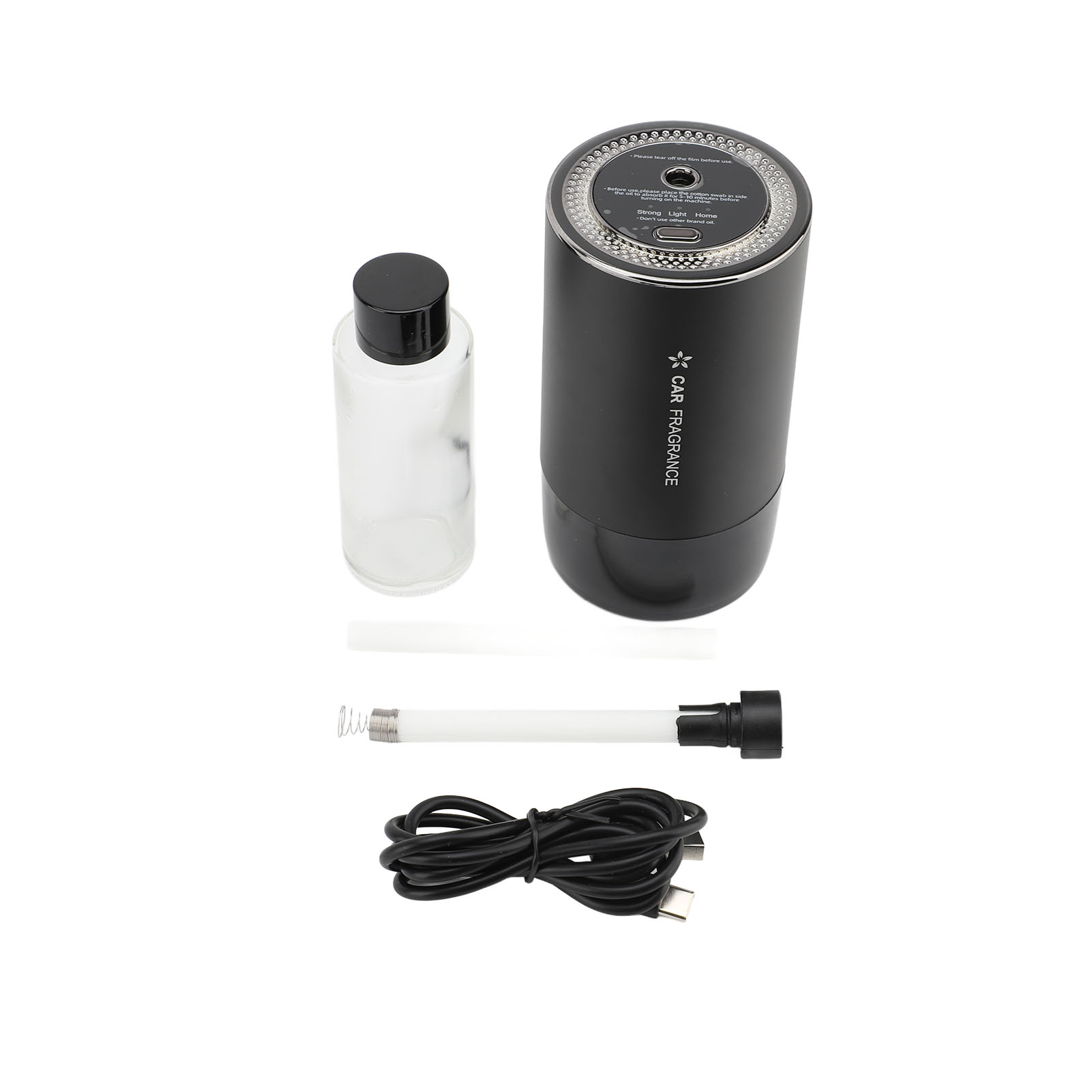 Ätherisches Öl-diffusor Fürs Auto, 3 Vernebelungsmodi, Aluminiumlegierung, Großes Fassungsvermögen, Beseitigt Gerüche, Ideal Für Schlafzimmer, Wohnung Oder Büro.
