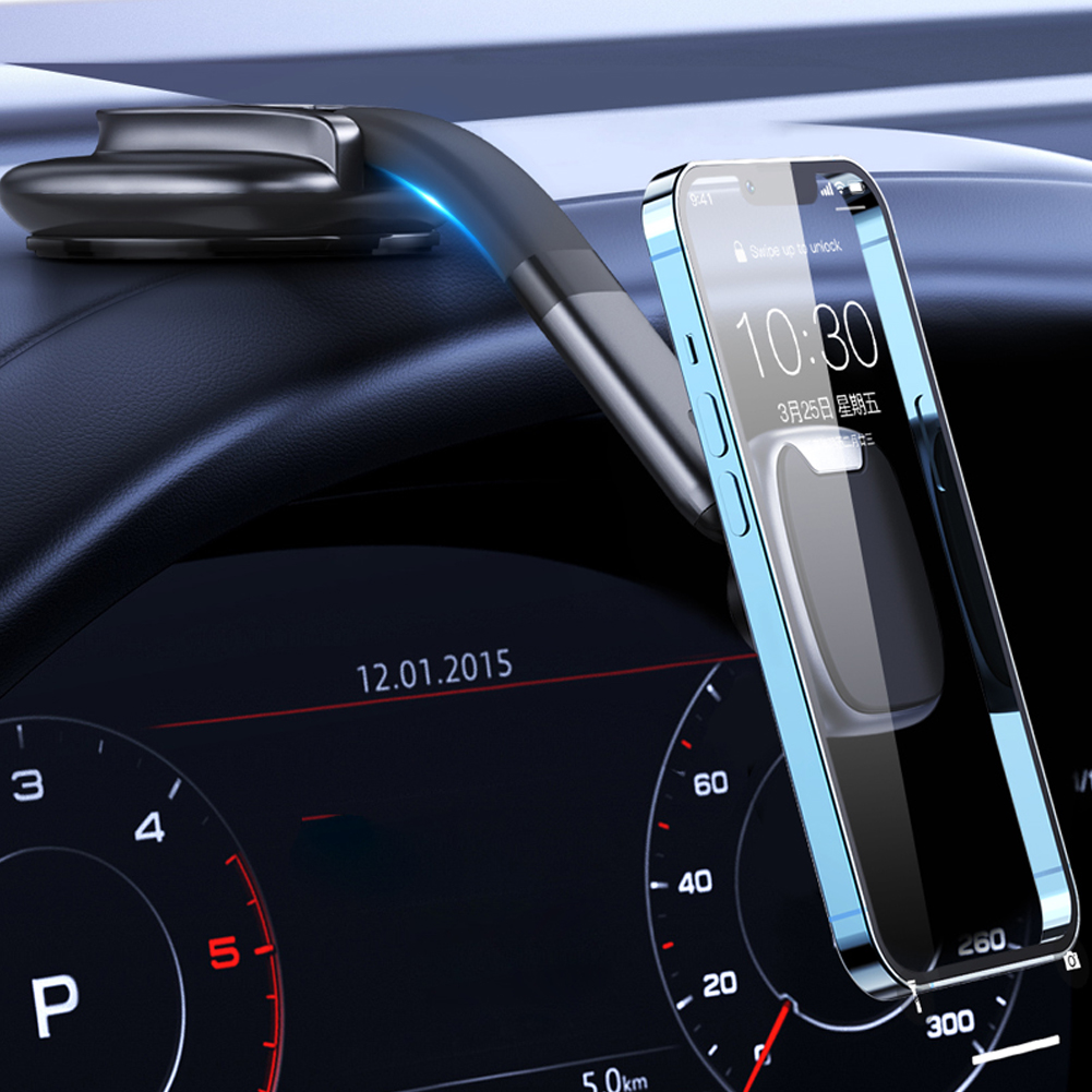 Multifunktionale Magnetische Handyhalterung, Saugnapfhalterung Für Das Armaturenbrett Im Auto, Ausziehbarer Und Flexibler Arm, 6 Starke Smartphone-magnete