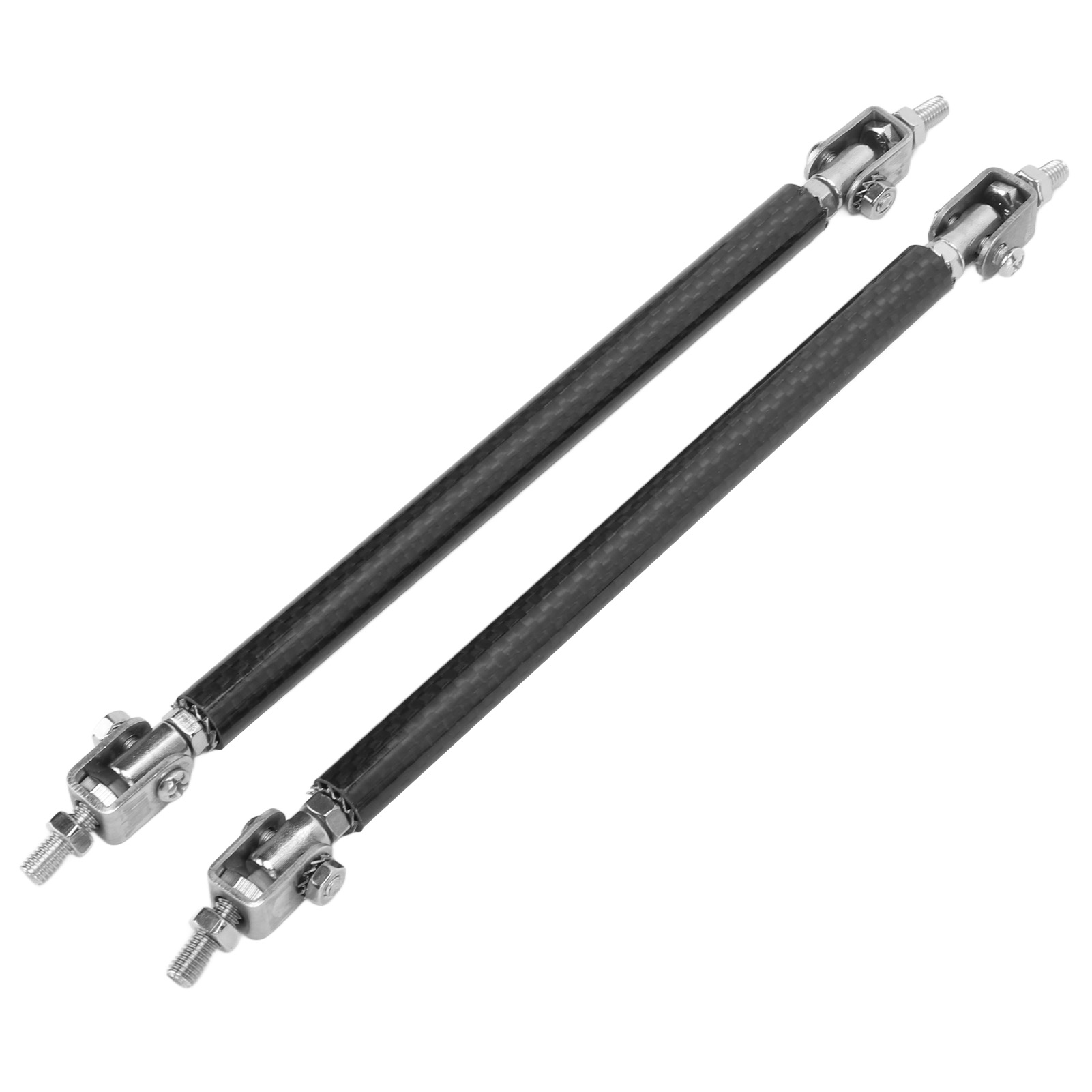 150 Mm / 5,9 Zoll Verstärkungsstrebe Für Front- Und Heckstoßstange Aus Kohlefaser Und Edelstahl, Universelle Modifikation