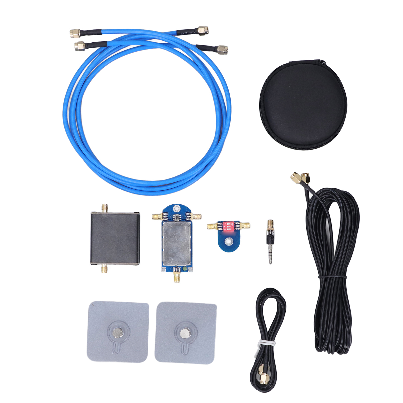 Aktive 9-12-v-rahmenantenne, Klein, 50 Khz-500 Mhz, 17 Db Breitbandempfang