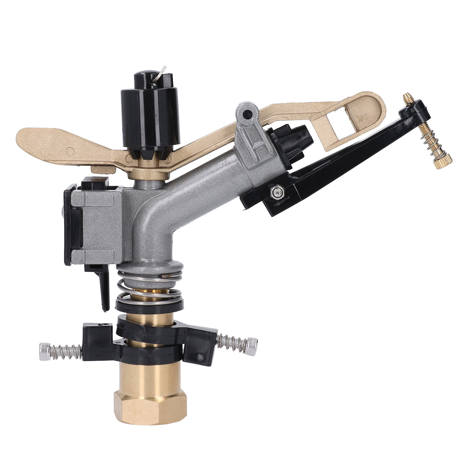 Automatischer Rotationsregner Dn25 2,5 Cm (1 Zoll), Sprühregner Für Große Flächen, Mit Schwenkarm, Ideal Für Landwirtschaft, Garten Und Rasen.