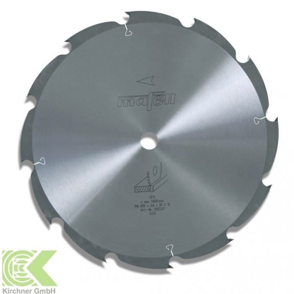 Sägeblatt hm 450 x 2,5 / 3,8 x 30 mm z 12 Handkreissäge mks 185 ec 092537 - Mafell