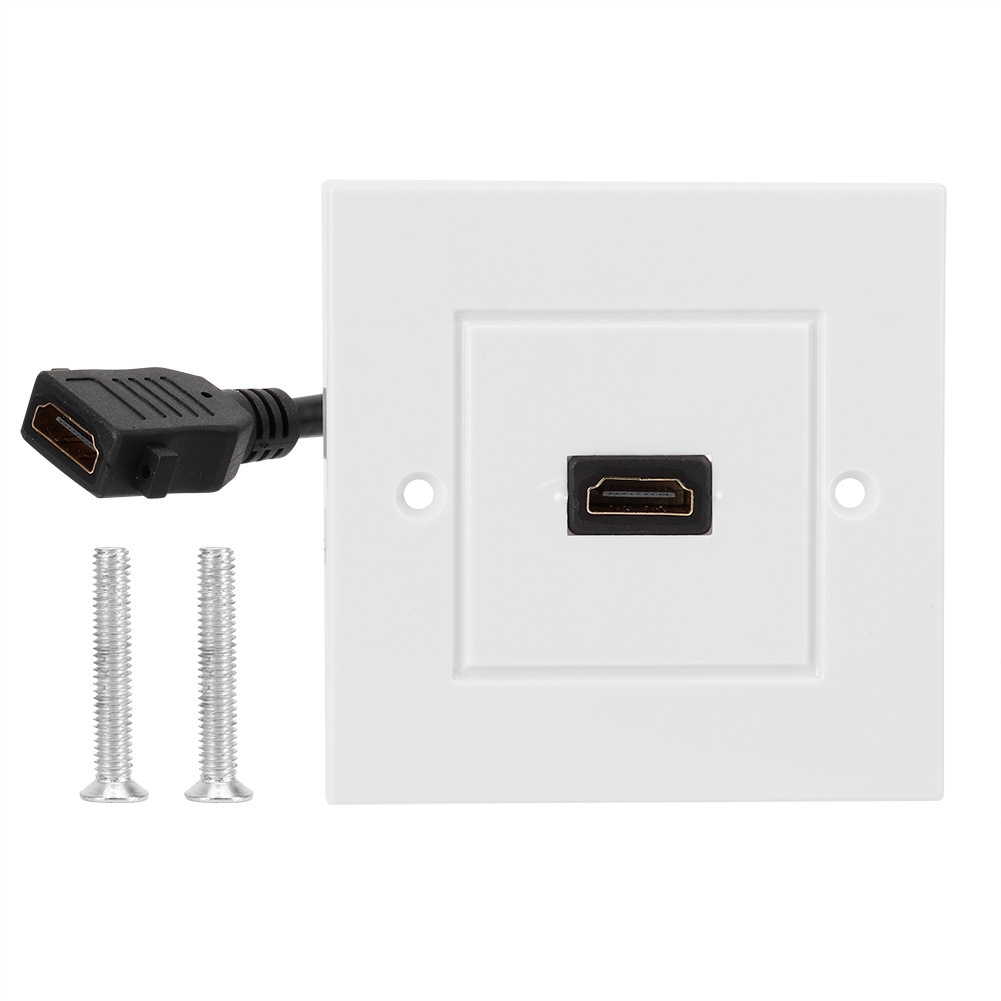Hochauflösendes Multimedia-interface-wandpanel, Professionelle Tragbare Abs-steckdose, Robust Und Zuverlässig Für Den Heimgebrauch