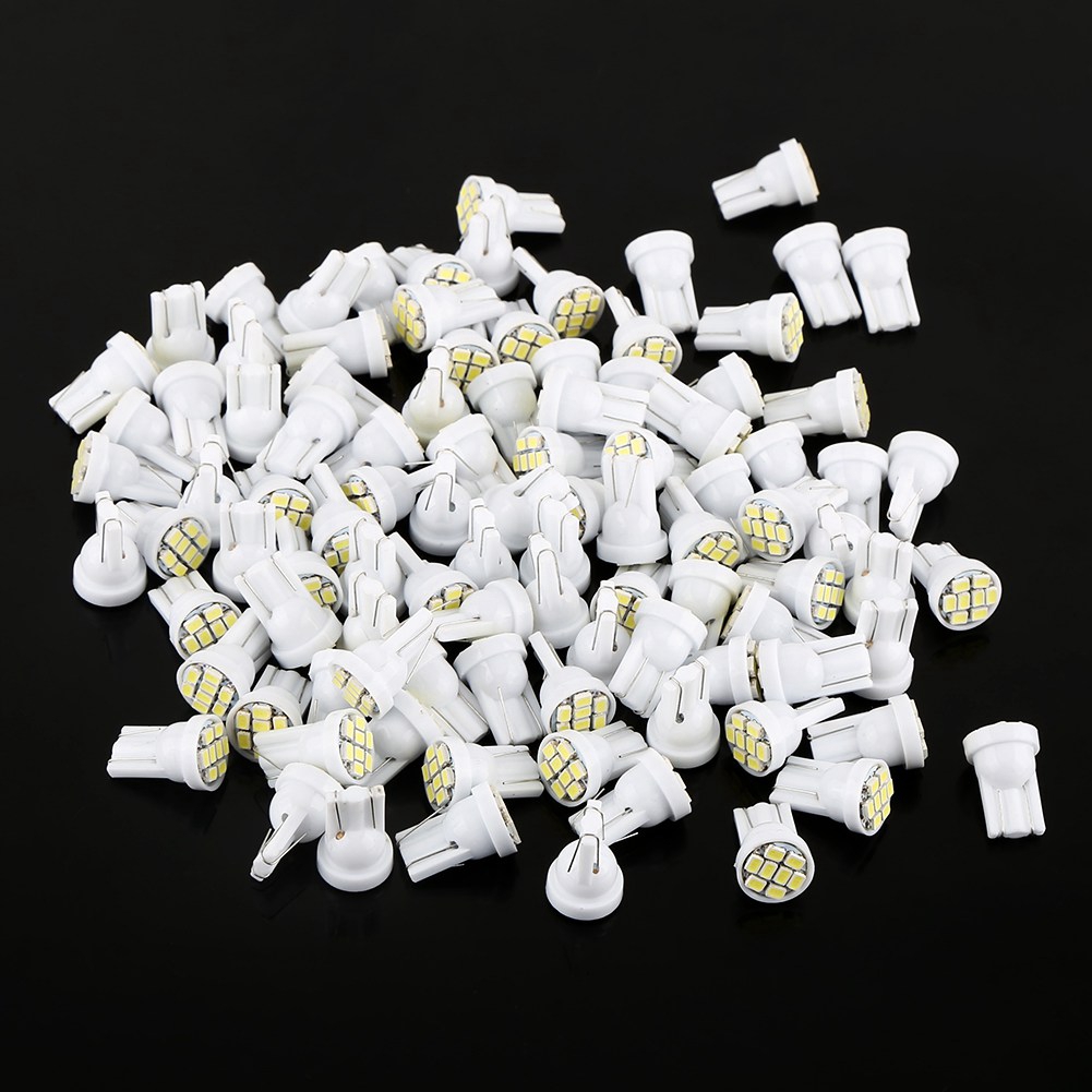 Led-autolampe, 12v 6000k 1206 Smd Led-scheinwerferlampen Mit Geringem Stromverbrauch, Vielseitig Einsetzbar Für Blinker Und Kennzeichenbeleuchtung