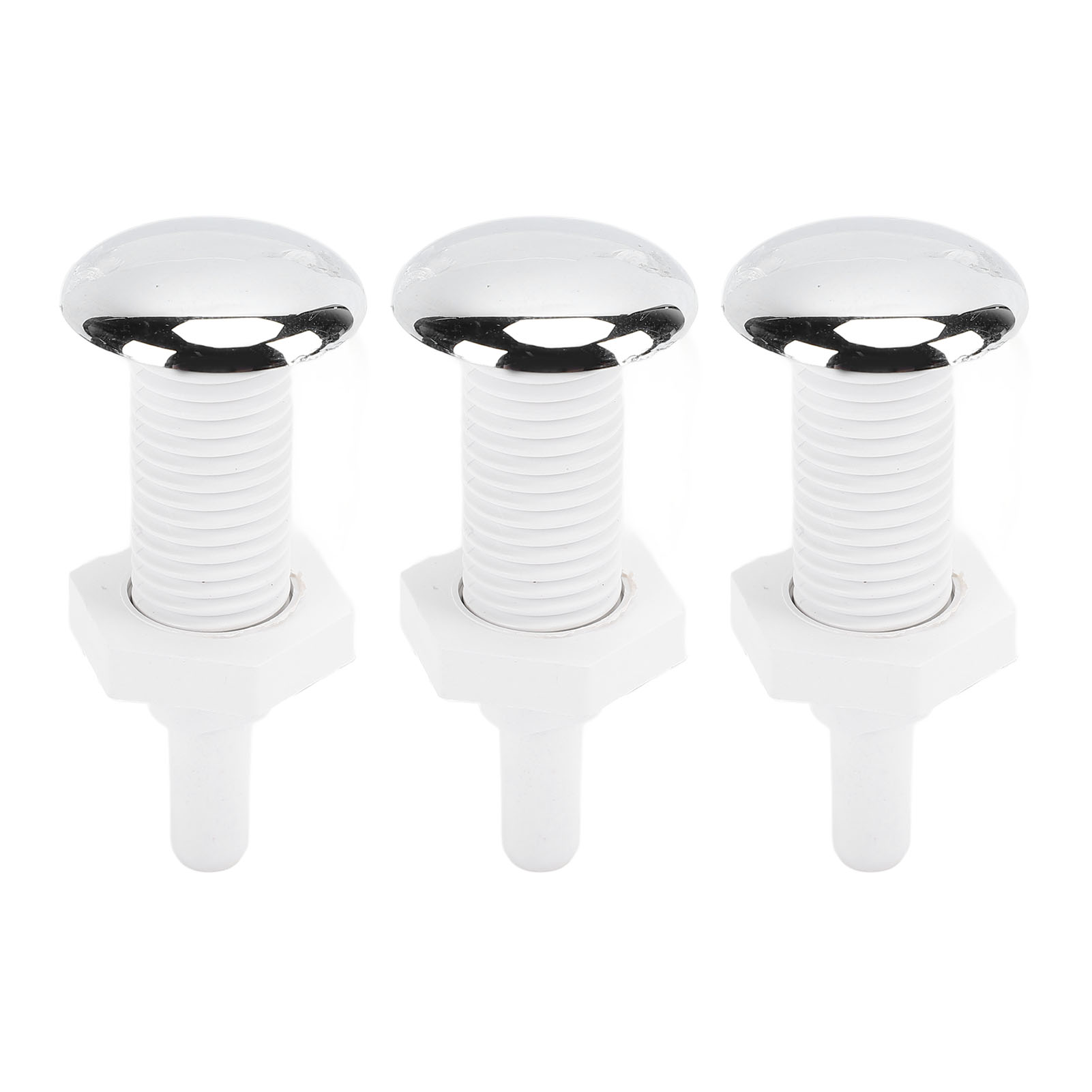 Set Mit 3 Geraden 30-mm-pvc-luftdüsen Für Badewanne, Spa Und Schwimmbad