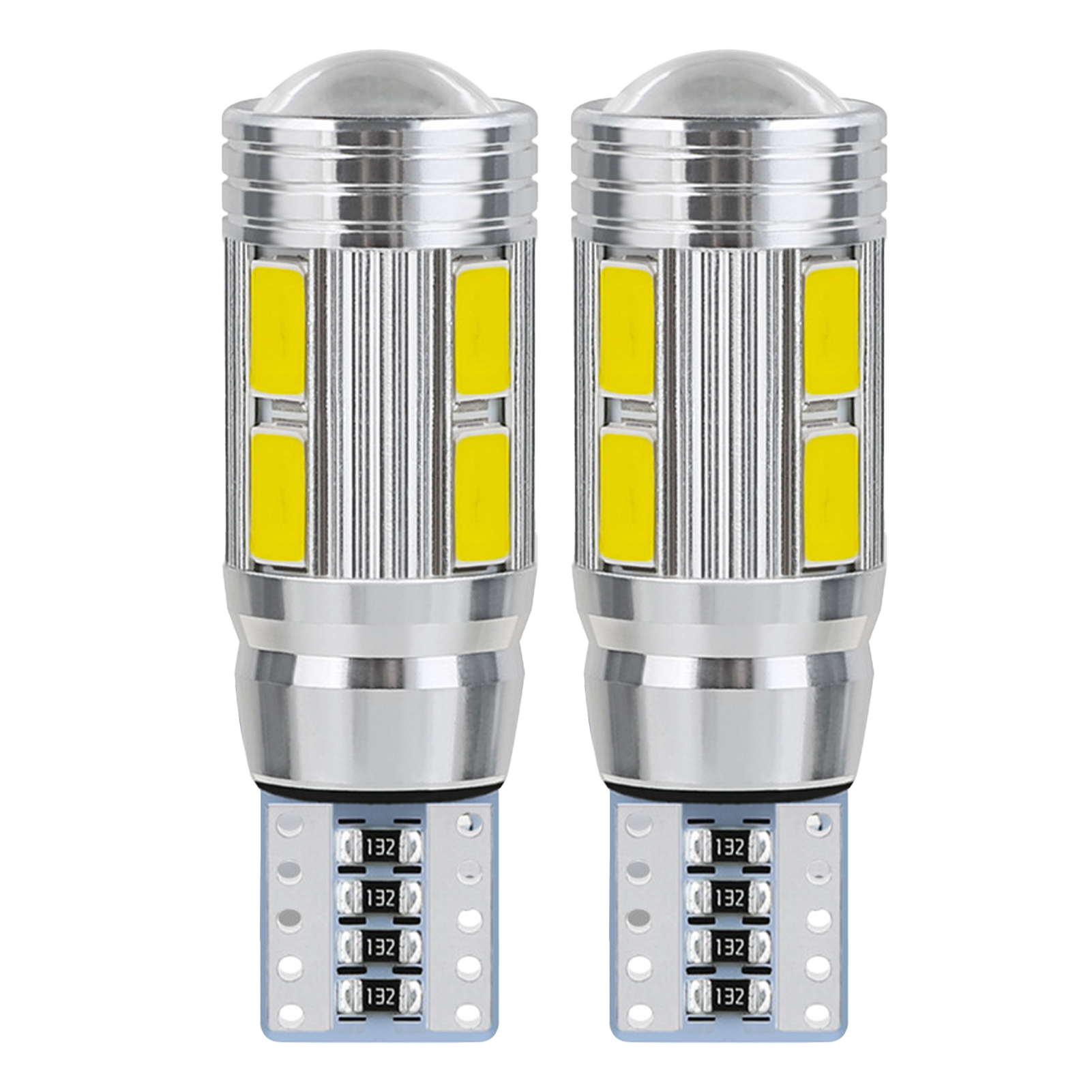 2er-pack Ultrahelle T10 5730 5630 10 Smd Led-lampen Für Die Kennzeichenbeleuchtung (weiß)