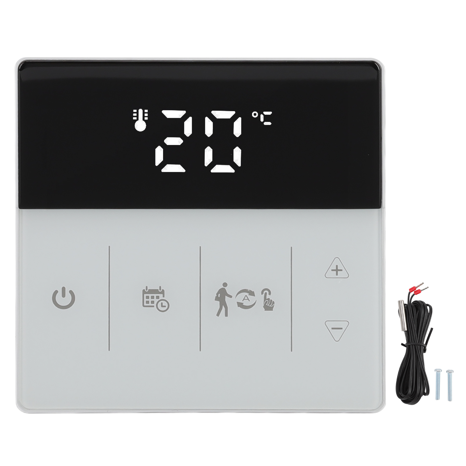Digitaler Wi-fi-thermostat Mit Touchscreen, Mobiler App Und Sprachsteuerung, Ideal Für Zuhause Und Hotel (90 Bis 240 V).