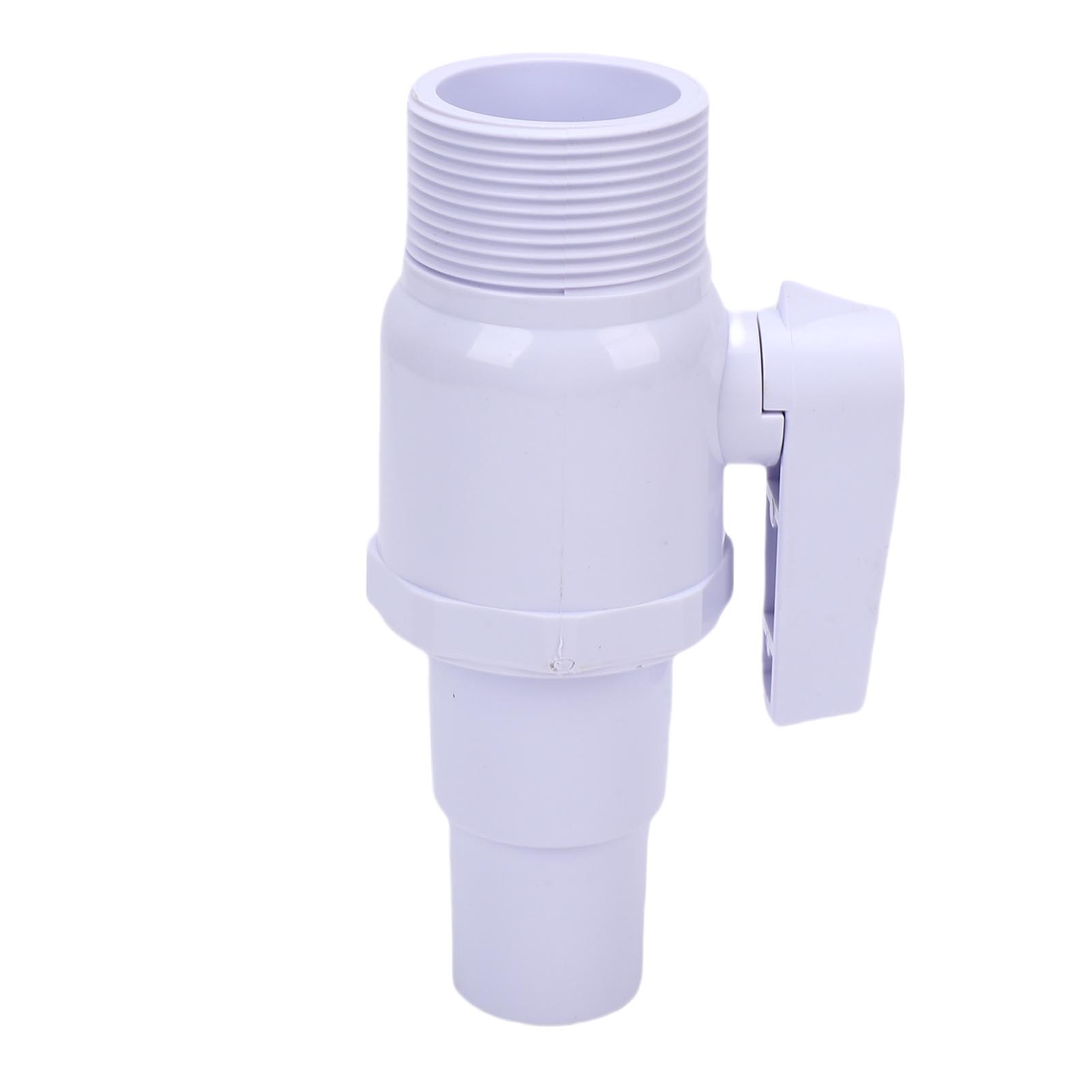 2-wege-kugelhahn Für Poolfilter, Kompatibel Mit Hayward 1,5" Mip X 1,5" - 1,25", Absperrventil
