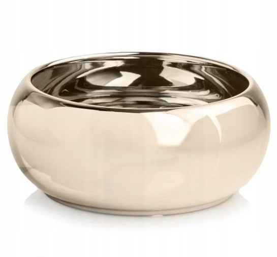 Keramik-blumentopf Mit Deckel, Dekorative Schale, Klassisches Gold, 13 Cm