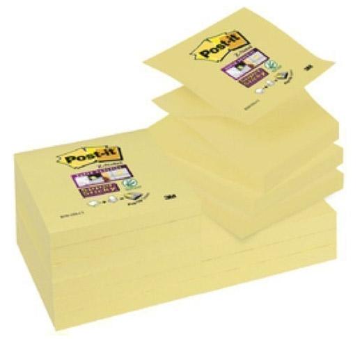Post-it R330 Klebezettel Quadratisch Gelb 100 Blätter Selbstklebend