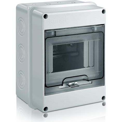 Wasserdichter Elektro-verteilerkasten Ip65 Für Den Außenbereich – Aufputz-verteilergehäuse – Abs-kunststoff Für Sichere Installation – 160 X 120 X 93 Mm