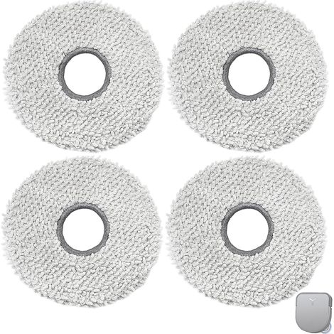Reinigungstuch Für Ecovacs Deebot X5 Omni / X5 Pro, Ersatzteil Für Den Saugroboter, Weiches Mikrofaser-tuch – 4 Stück