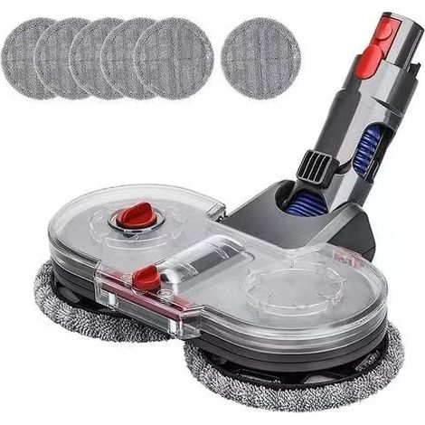 Elektrischer Wischkopf Für Dyson V11 V10 V15 V8 V7 Staubsauger, Wischboden-aufsatz Mit Wassertank Und 6 Wiederverwendbaren Wischpads