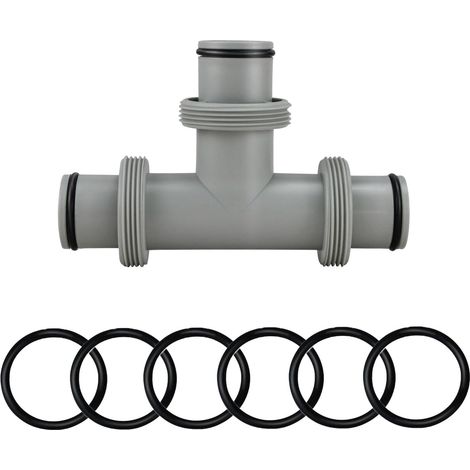 Pool-schlauchadapter, T-stück-verlängerung Für 38-mm-schlauchanschluss, 3-wege-schlauchverbindung, Pool-anschlusskit Für Intex Bestway Coleman Pool-schlauchverlängerung