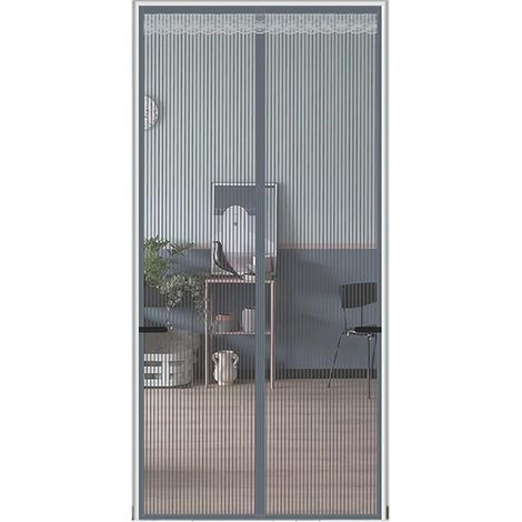 Magnetisches Fliegengitter, 120 X 220 Cm, Vollautomatische Schließung, Ideal Für Insektenschutz Auf Der Terrasse.