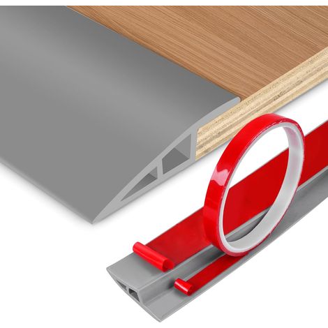 Teppich, Selbstklebende Kante Für Türverkleidungen, Überlappungskante Für Laminatboden, Bodenbelag (grau, 100 Cm)