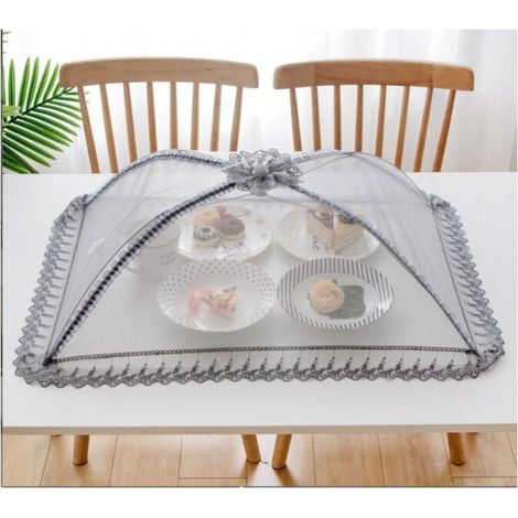 Lebensmittelglocke Aus Hochwertigem Netz - 50 X 70 Cm - Wiederverwendbar Und Faltbar - Für Picknick, Im Freien - Schützt Lebensmittel Vor Fliegen, Insekten, Mücken
