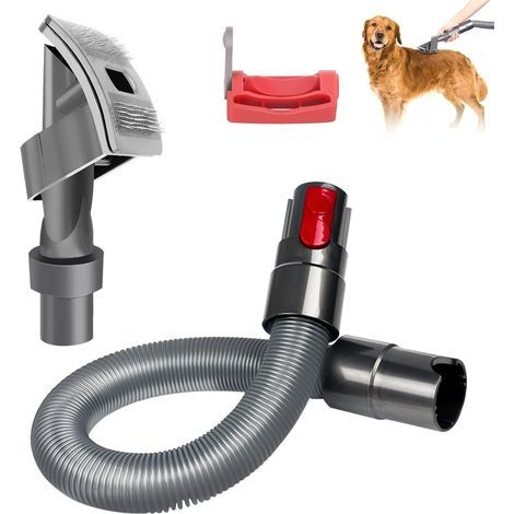 Staubsaugerbürste Für Hunde, Passend Für Dyson, Tierhaarbürste, Mit Schlauchverlängerung Und Abzugssicherung, Geeignet Für Dyson V7 V8 V10 V11 V12 V15