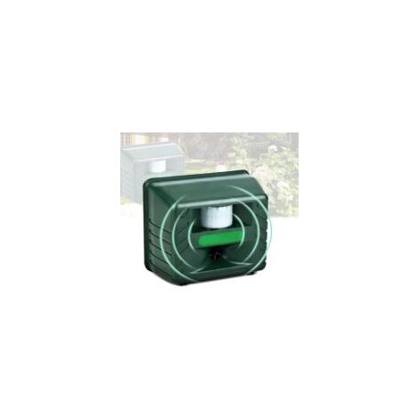Ultraschall-vogelschreck Für Den Außenbereich, Ultraschall-tiervertreiber Mit Bewegungssensor Und Taschenlampe Zur Schädlingsabwehr