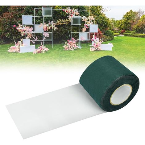 Kunstrasen-klebeband, 5 Cm X 5 M Selbstklebendes Verbindungsband Für Kunstrasen, Klebestreifen Für Synthetischen Rasen Im Garten, Auf Der Terrasse Und Dem Balkon - Ver