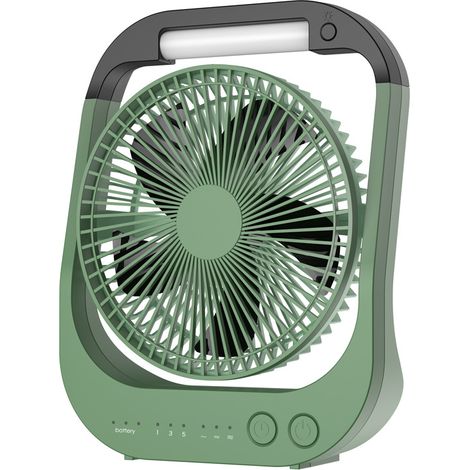Kleiner Ventilator, Camping-timer Im Freien, Tragbar, Lange Akkulaufzeit, Laden Mit Licht