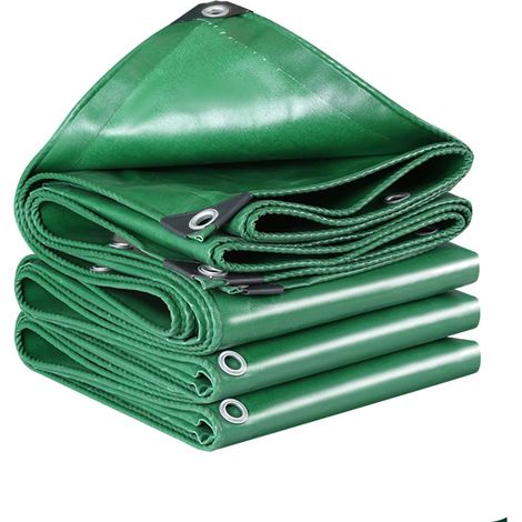 Extra Wasserdichte Pvc-abdeckung 420 G/m² Mit Verstärkten Ösen Für Möbel, Grün (2 M X 2 M)