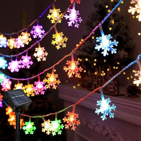 12 M Solar-außenlichterkette, 100 Leds, 8 Modi, Wasserdicht, Ideal Für Hochzeiten, Garten Und Weihnachten
