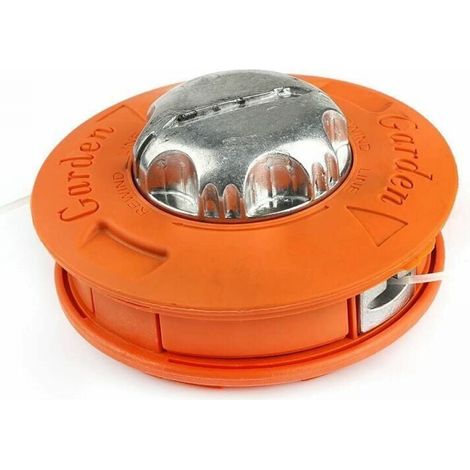 Universeller Mähkopf Aus Legierung M10 X 1,25 - Gerade Stange - Für Mähmaschinen - Robust, Superma, Orange