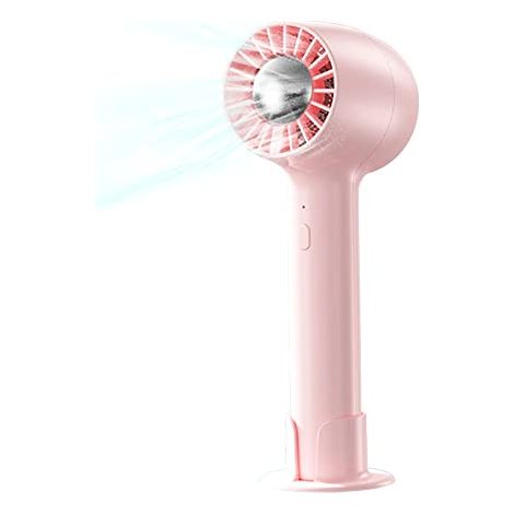 Handheld Ventilator Mit Batterien, Leiser Usb-ventilator, Wiederaufladbarer Tragbarer Ventilator, Mini-handventilator, Kabelloser Schreibtischventilator, Leiser Camping-taschenventilator