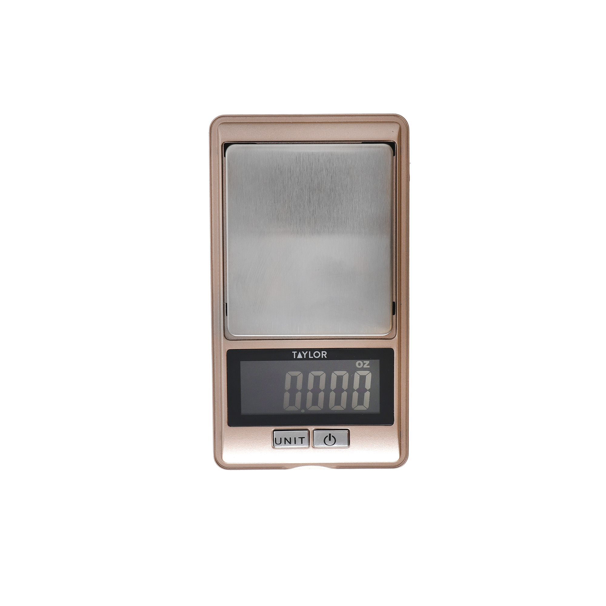 Taylor Pro Waage De Genauigkeit Mit 0.01g De Genauigkeit De Tasche, Kunststoff Und Edelstahl In Box De Geschenk 500g / 16oz Gold Pink