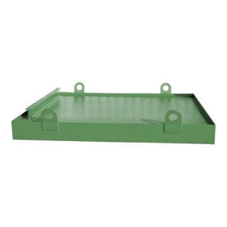 Bauer Containerwanne CW 2, 1078l, Resedagrün