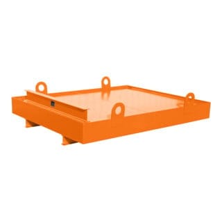Bauer Containerwanne CW 1, 880l, Gelborange
