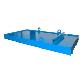Bauer Containerwanne CW 3, 1276l, Lichtblau