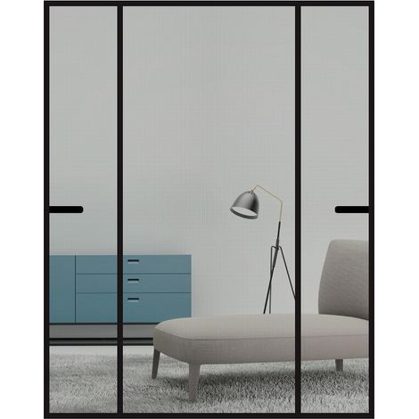 Magnetisches Tür-moskitonetz 180x222 Cm – Doppelte Seitliche Öffnung – Automatische Schließung – Verstärkter Netzstoff Für Balkoneingang