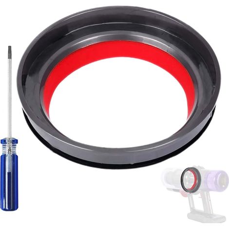 Fixiertes Dichtungsring-staubbehälter-ersatzteil Für Dyson V12 Digital Slim/v12 Detect Slim Staubsauger Zubehör, Dichtungsring + T8 Schraubendreher