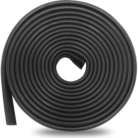 2mm X 3 Meter Auto-türkantenschutz Aus Gummi, U-förmiger Gummistreifen Für Autotüren, Metallplatten Und Fenster