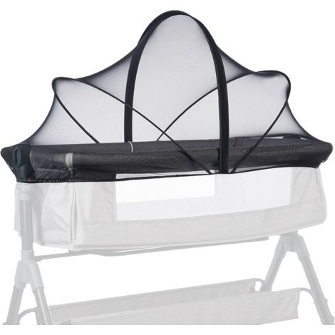 Mückenschutz Für Kinderwagen – Mit Doppelseitigem Reißverschluss – 55 Cm X 100 Cm – Tragbarer Mückenschutz Für Wiegen, Schutzbezug Für Wiegen (schwarz)