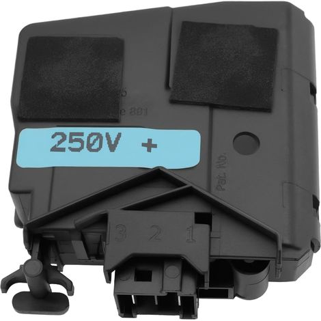 1 Stück Ersatzteil Für Türverriegelungsschalter Der Waschmaschine, Magnetventil-ersatzteil, Kompatibel Mit Samsung Dc34-00026a Wd90j6410aw, Schwarz