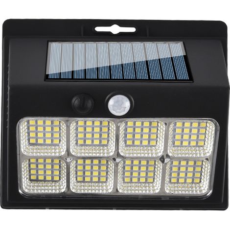 Außen-solarleuchte Mit Bewegungsmelder, Ausgestattet Mit Einem Bewegungssensor, 3 Modi, Beleuchtung, 1280 Led