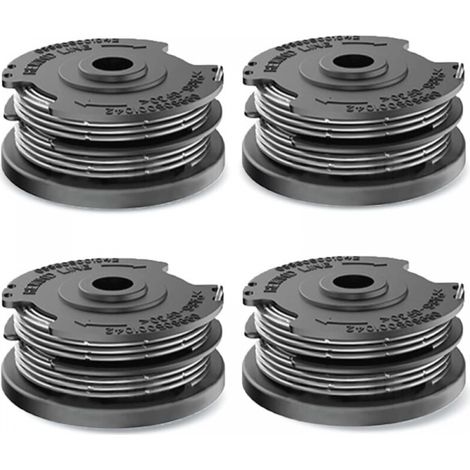 4 Stück Fadenspulen Für Bosch Rasentrimmer, Nylon-fadenspule Für Bosch F016800351 Art 24, 27, 30 Und Art 30-36 Li (6,1 M X Ø1,65 Mm)