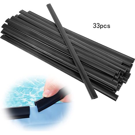 Set Aus 33 Abdeckbändern Für Überdachungen Von Aufstellpools, Ersatzkit Für Clips Von Poolüberdachungen