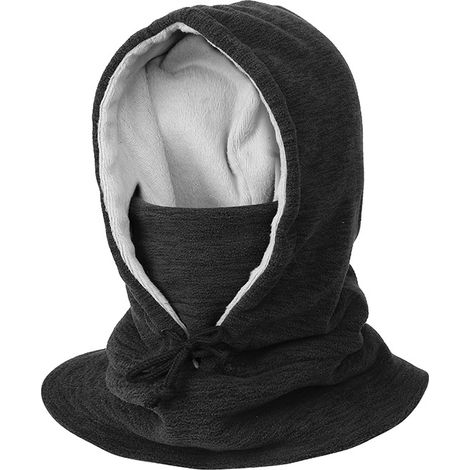 Dicke Winter-fleece-haube Mit Kapuze, Warme Winter-plüsch-gesichtsmaske, Samtkappe Für Schnee, Skifahren Und Radfahren, Vollgesichtsmaske Für Erwachsene Männer
