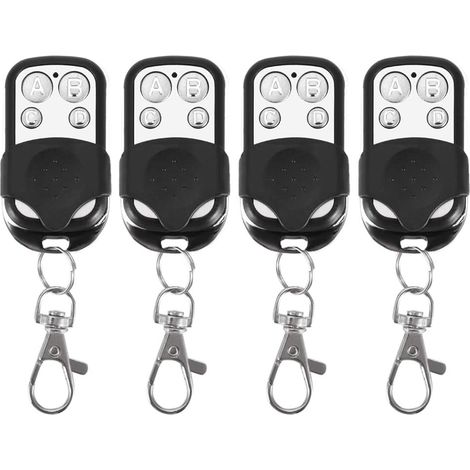4 Universal-fernbedienungen, Ersatz-klon-fernbedienung Für Elektrisches Garagentor, 433 Mhz, Vier Tasten, Kabellos