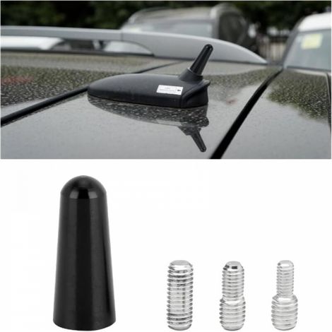 Kurze Autoantenne, Universelle Kurze Verstärkte Autoradioantenne, Stereo-kurzstab-dachantenne 3 Cm Für Autos, Passend Für Alle Pkw Und Fahrzeuge