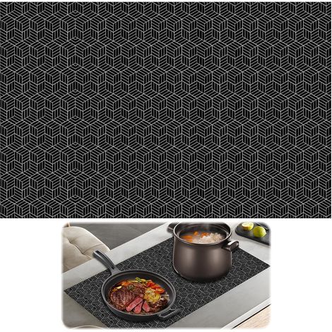 52x78cm Induktionskochfeldmatte, Silikon-schutzmatte Für Kochfelder, Kratzfeste Silikonmatte, Rutschfeste Magnetoberfläche, Hitzebeständig Bis 240°c