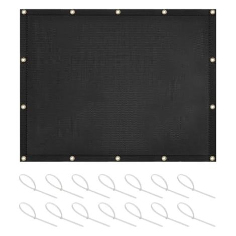 Wärmeschutzmatte Für Die Wand Hinter Dem Grill, Feuerfeste Und Wasserdichte Wärmeschutzschild Für Balkon, Sichtschutzzaun, Hitzeschild Für Grillen (91,5 X 122 Cm)
