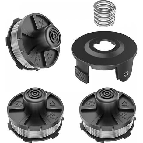 4er-pack Ersatz-spulen Für Makita 18 V Rasentrimmer Dur181z/dur181rf/dur181, Passend Für Makita 196146-9, Spulendeckel 195858-1 (4 Spulen + 1 Spulendeckel + 1 Feder).