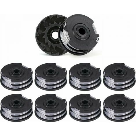 10 Ersatzspulen Für Den Rasentrimmer Lidl Parkside Prta 20-li A1, B2, C3, Prt 550 A1, A3, Prt 300 A1