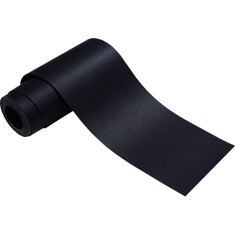 Lederpflegeset – Professionelles, Selbstklebendes Lederreparaturset Für Sofas, Autositze, Rucksäcke, Risse, Brandflecken Und Flecken (schwarz, 7,6 X 152 Cm)